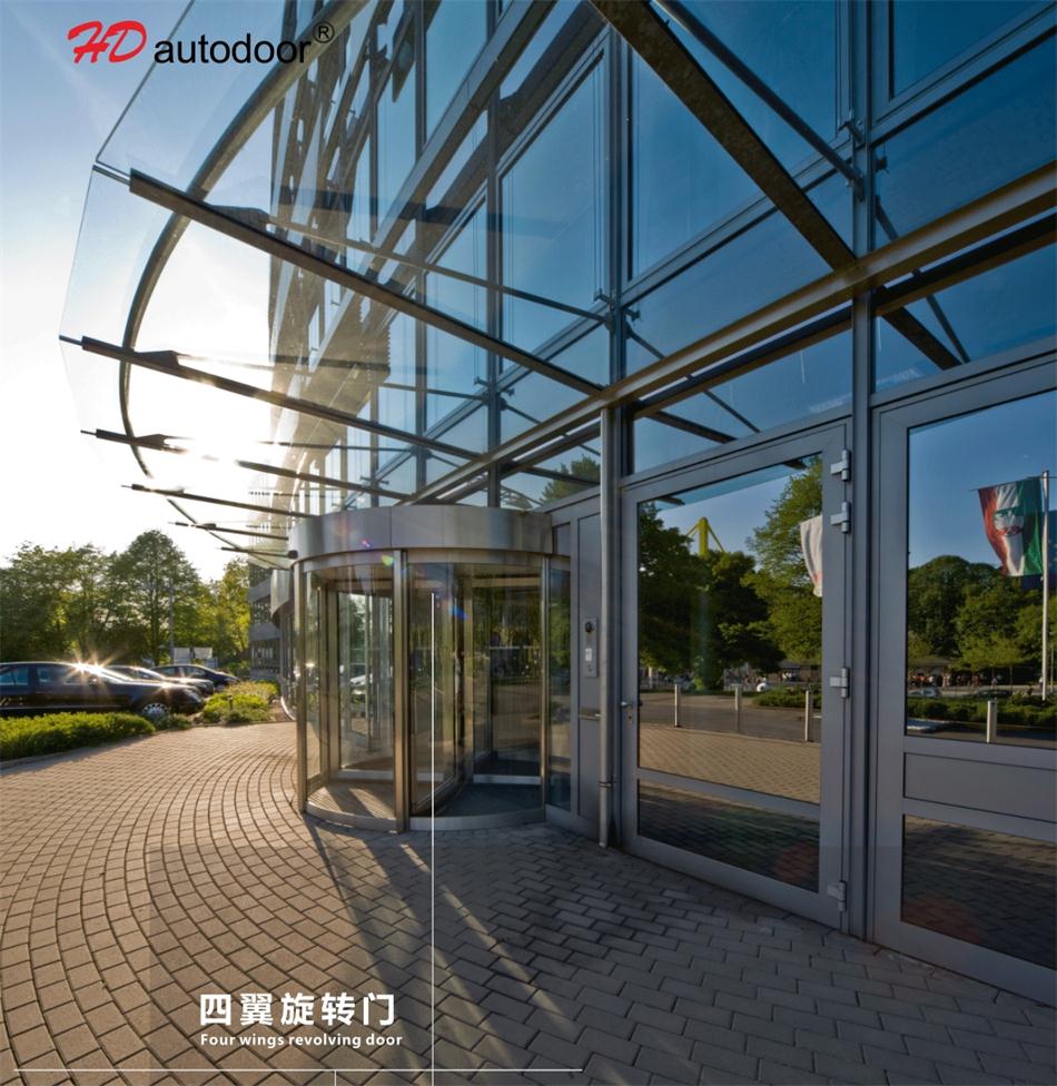 兩翼、三翼、四翼旋轉門：青島恒達自動門(圖5)