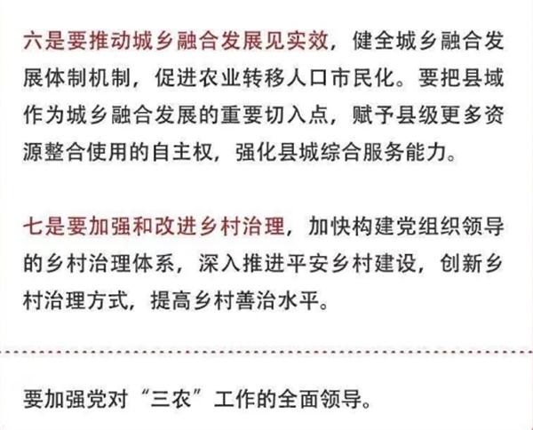2020年中央農(nóng)村工作會(huì)議精神速覽！(圖5)