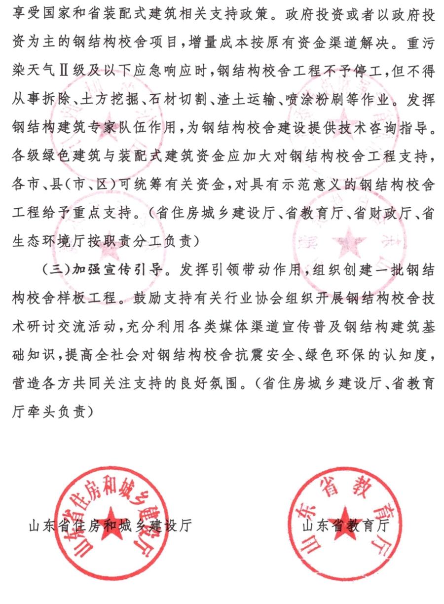 鋼結(jié)構(gòu)校舍建設(shè) 政策扶持知多少！(圖5)